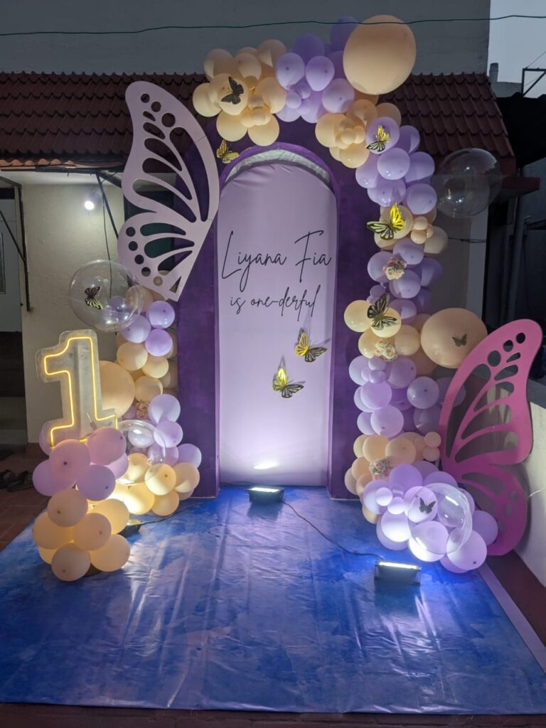 Balloon Birthday decoration Arumbakkam Chennai