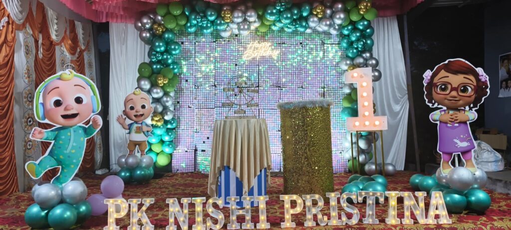 Nishi Pristina birthday decoration by Dayyours